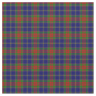 Christmas Morning Scottish Tartan Pattern Fabric