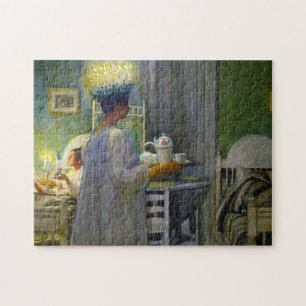 Christmas Morning, The Feast of Saint Lucy Jigsaw Puzzle
