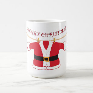 Christmas Morphing Mug/Santa's Jacket Color Morph Mug