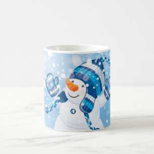 Christmas Morphing Mug/Snowman Color Morph Mug