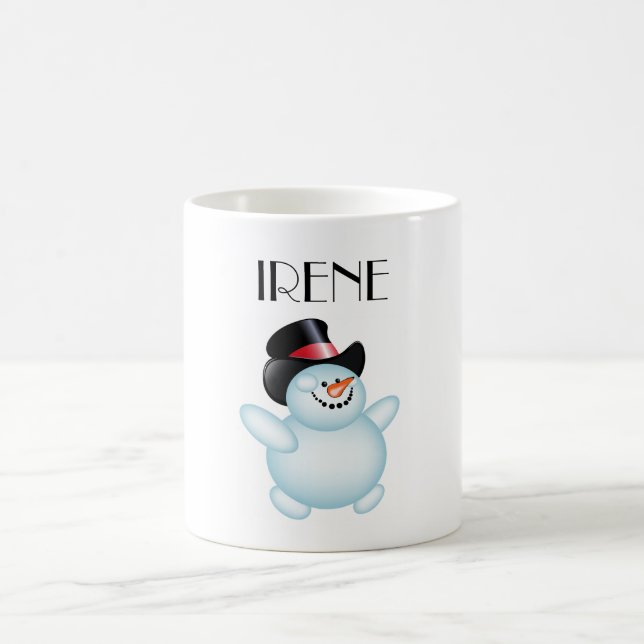 Christmas Morphing Mug/Snowman Color Morph Mug (Center)