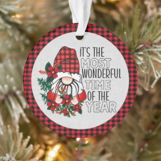 Christmas - Most Wonderful Gnomes Ornament