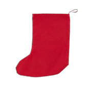 Christmas Most Wonderful Time for a Beer Santa Small Christmas Stocking (Back)