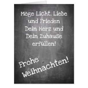 Christmas motif in chalkboard style - XMAS Card