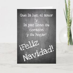 Christmas motif in chalkboard style - XMAS Card