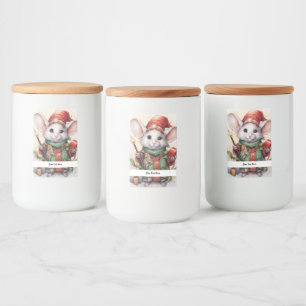 Christmas Mouse 49 Your Text Here Food Label