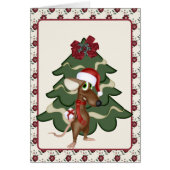 Christmas Mouse Card (Front)