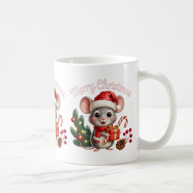 Christmas Mouse Coffee Mug (Right)