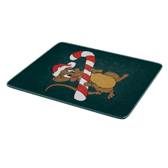 Christmas Mouse Cutting Board (Corner)