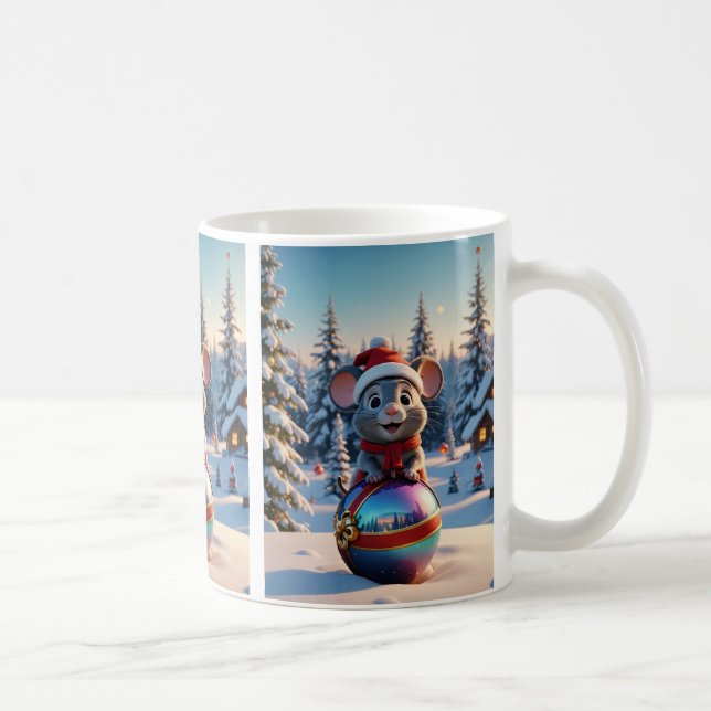 Christmas Mouse Mug (Right)
