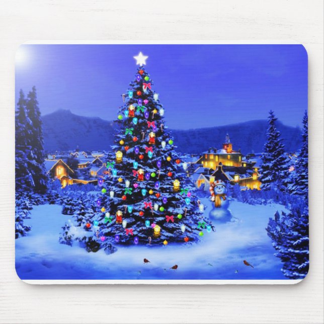 Christmas Mouse Pad (Front)