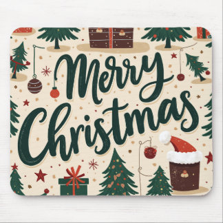 christmas mouse pad