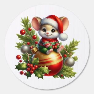 Christmas Mouse Yard Sign