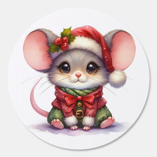 Christmas Mouse Yard Sign (Front)