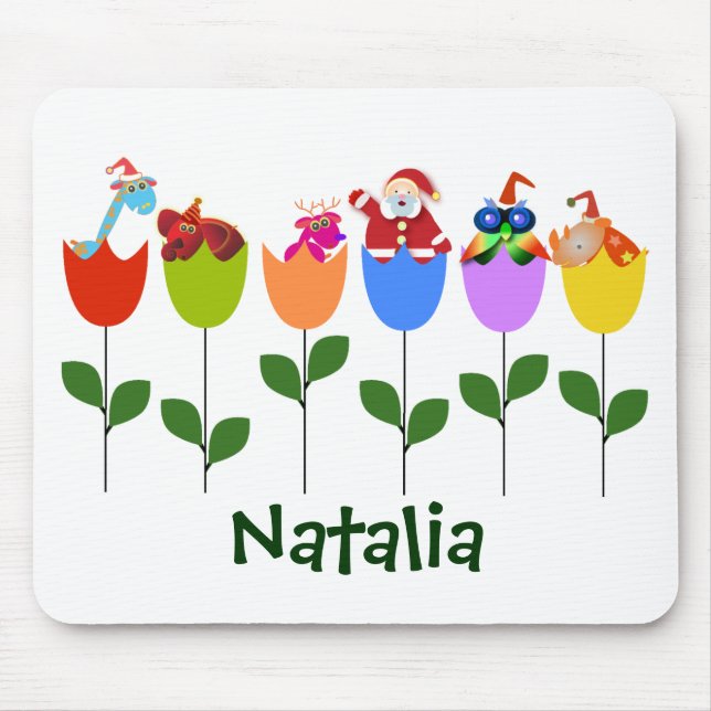 Christmas mousepad: Tulips II Mouse Pad (Front)