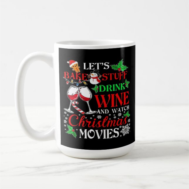 Christmas movie  coffee mug (Left)