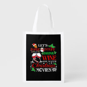 Christmas movie  grocery bag