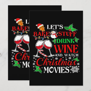 Christmas movie  invitation