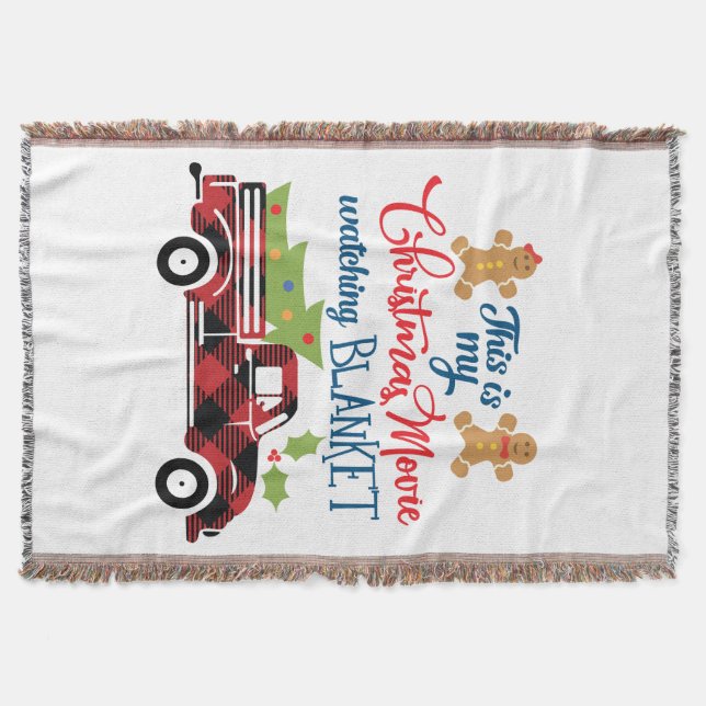 Christmas Movie watching blanket (Front)