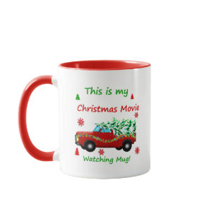 Christmas Movie Watching Mug