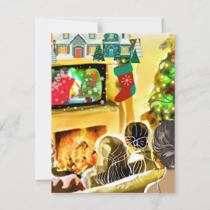 Christmas Movies Note Card