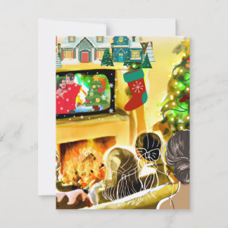Christmas Movies Note Card