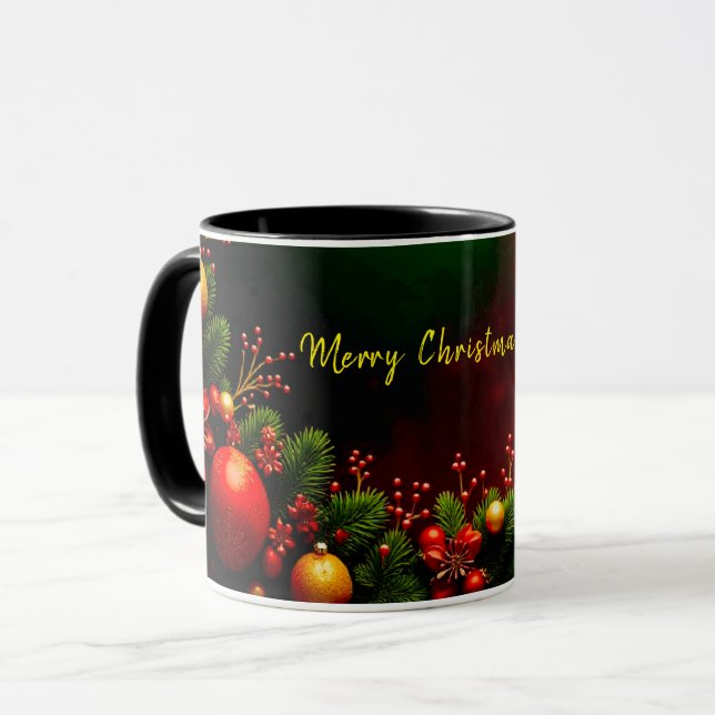 Christmas  mug (Front Left)