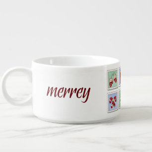 Christmas Mug, Cozy Sips Filled With Holiday Magic Bowl