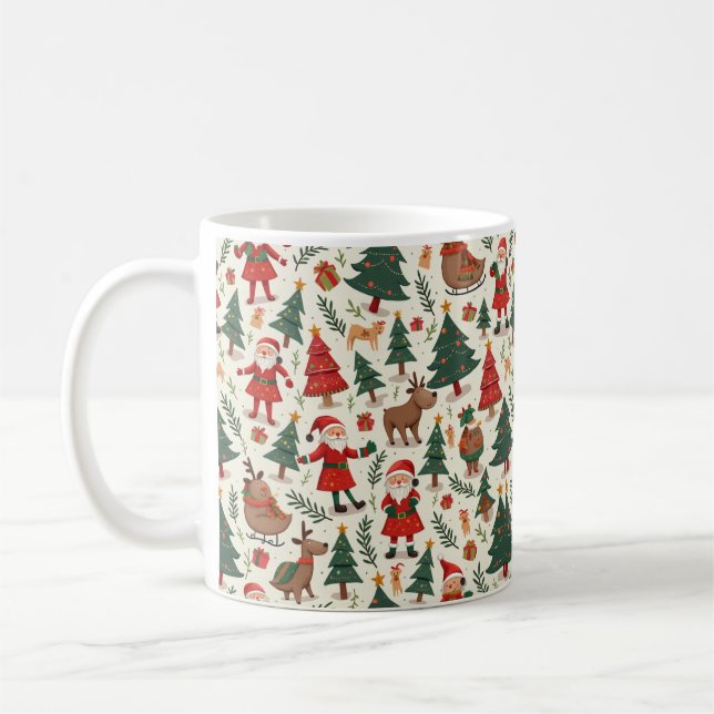 Christmas Mug Cup (Left)