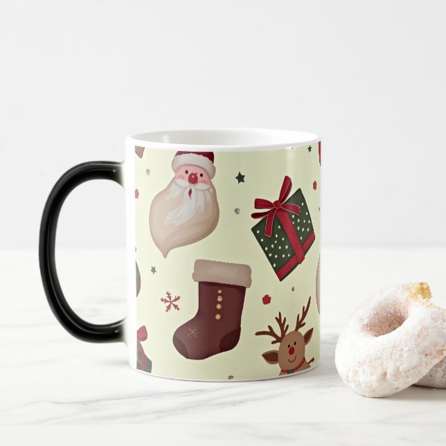 christmas Mug Cup (With Donut)