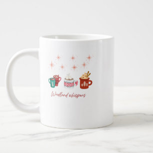 Christmas Mug – Festive Floral Holiday Cocoa & Cof