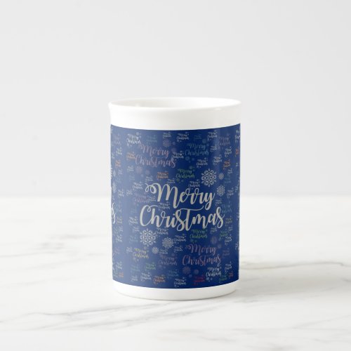 Christmas Mug Merry Christmas Bone China Mug