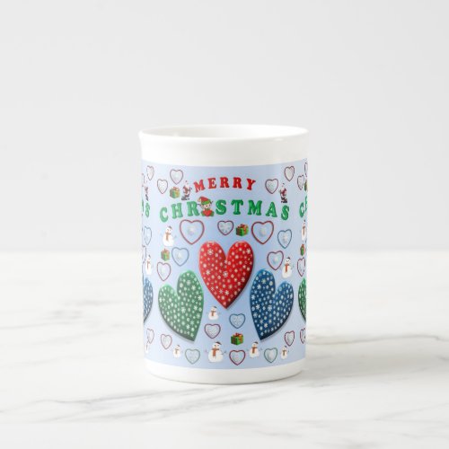 Christmas Mug Merry Christmas Bone China Mug