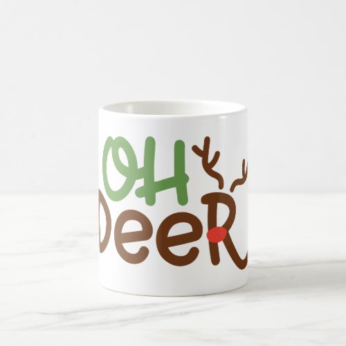 Christmas Mug Oh Deer  Coffee Mug