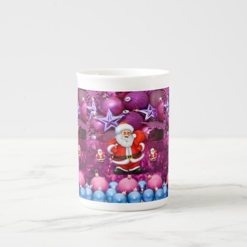 Christmas Mug Santa Bone China Mug