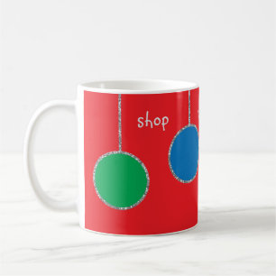 Christmas Mug "Shop Wrap Sleep Repeat"