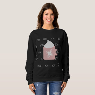 Christmas Mug Snowflake Joy Winter Sweatshirt