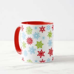 Christmas Mug-Snowflakes Mug