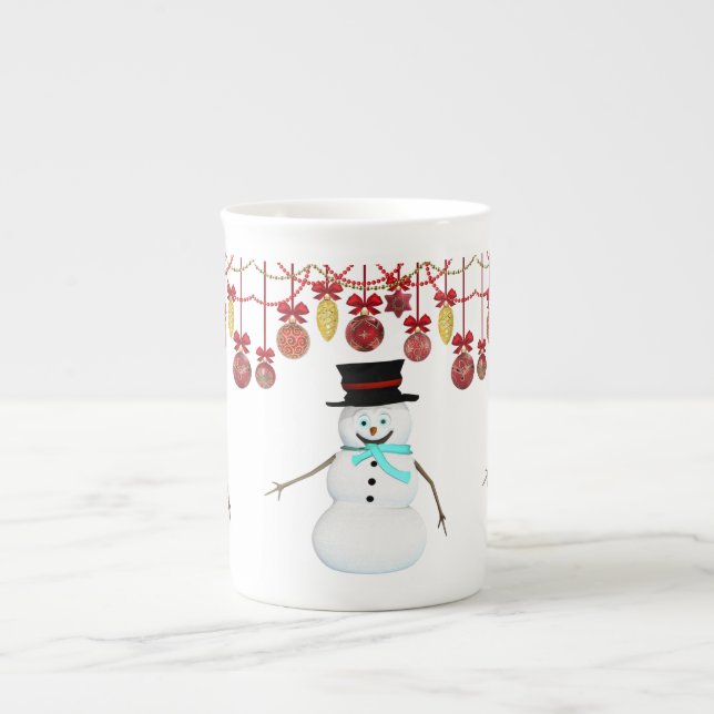 Christmas Mug Snowman (Front)