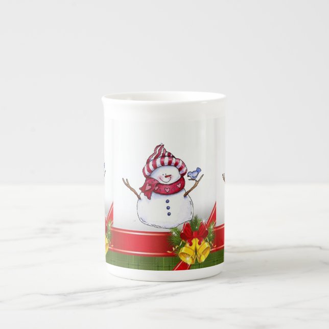 Christmas Mug Snowman (Front)