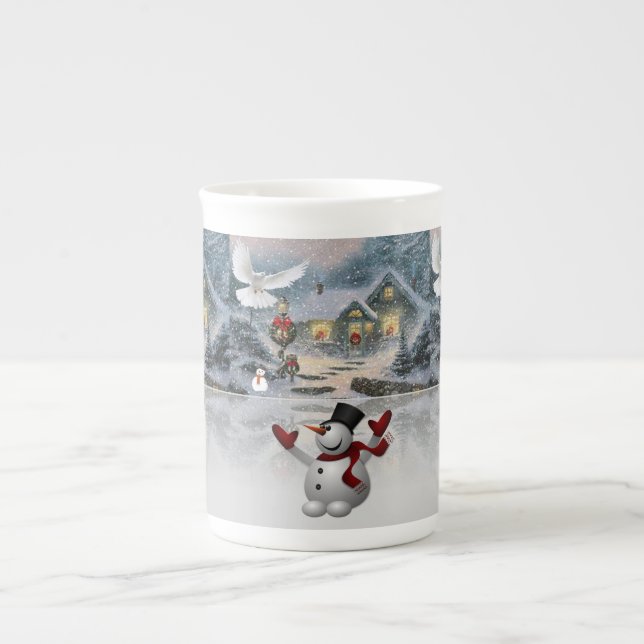 Christmas Mug Snowman (Front)