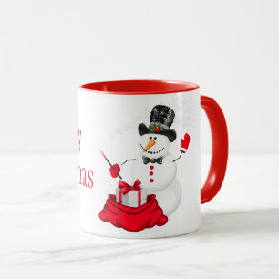 Christmas Mug-Snowman Mug