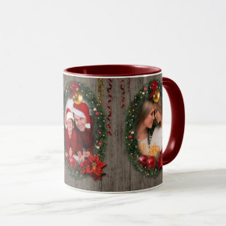 Christmas Mug with 3 of Your Photos 🎄
