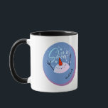 Christmas Mug with Cheerful Snowman<br><div class="desc">Enjoy your hot chocolate or hot cocoa in this delightful Christmas mug. This mug is ideal for warming up on a cold winter day, or for sharing a sweet treat with your loved ones. It features a cute snowman to make spirits bright. Customize with your family name, the year, or...</div>