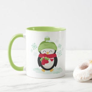 christmas penguin coffee travel