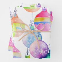 Christmas Multicolor Balls Ornaments