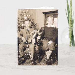 Christmas Music Holiday Card