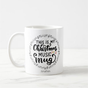 Christmas Music Lovers Christmas Gift Mug