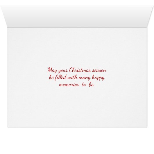 Christmas music with gold snowflakes (Inside Horizontal (Bottom))