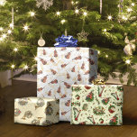 Christmas Musical Instruments Violin French Horn Wrapping Paper Sheets<br><div class="desc">This set of 3 wrapping paper sheets features musical instruments decorated for Christmas. One sheet has violins interspersed with gold ribbons of music staves. The second sheet has French horns on a vintage sheet music background, and the third sheet features a variety of musical instruments and music notes, decorated for...</div>